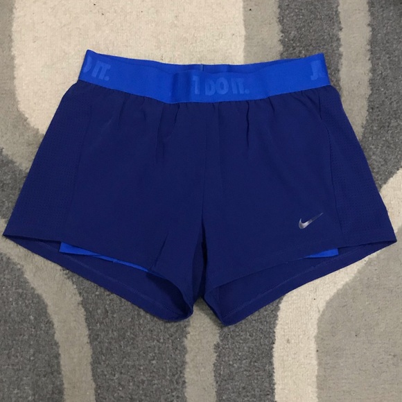 nike layered shorts